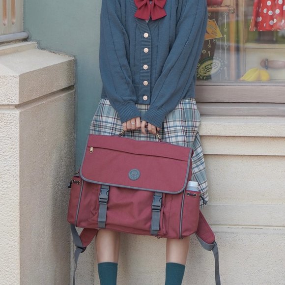 Cute Black JK Japanese School Uniform Sweater Cardigan Warm Wool Girl Teen Women - Picture 5 of 5